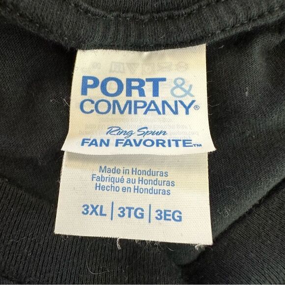 Port and Company black Oakland Athletics T-shirt size 3XL - Picture 5 of 7